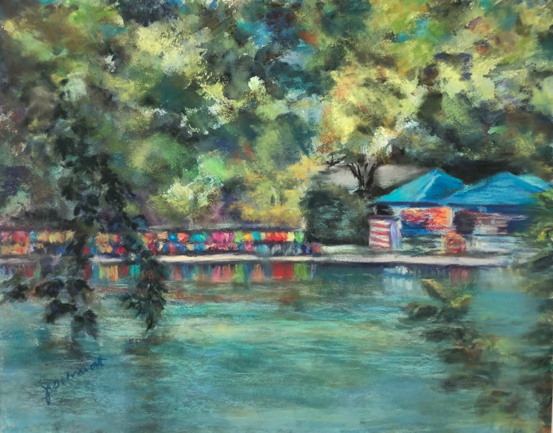 Lady Bird Lake by artist Julie Schmidt